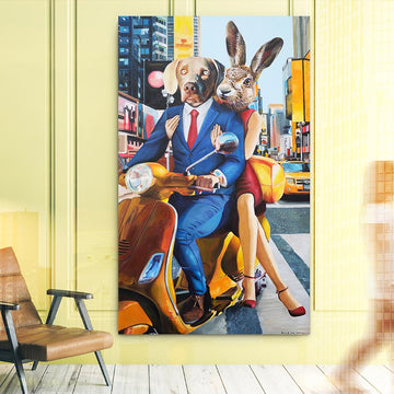 Hello New York (Original Painting)