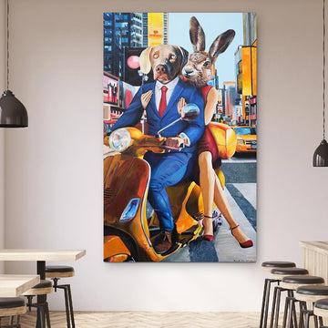 Hello New York (Original Painting)