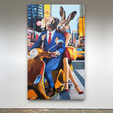 Hello New York (Original Painting)