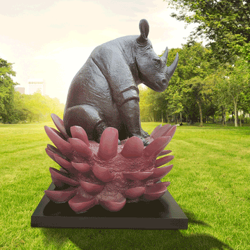 The Rhino Was in Big Bloom