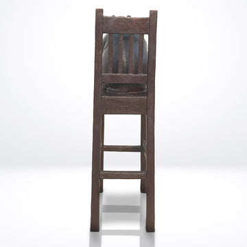 Hippo Above It All, Capturing the World Through a Lens (Bronze Sculpture, Mid-Size)