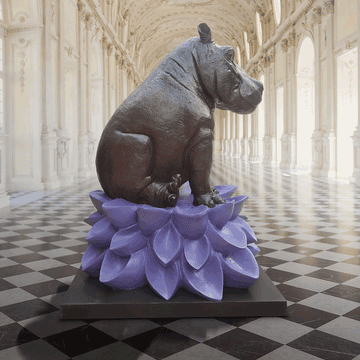 The Hippo Was in Big Bloom