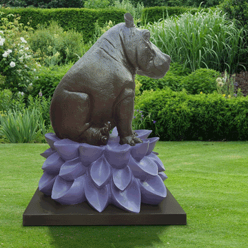 The Hippo Was in Big Bloom