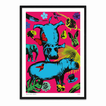 A Few of Our Favourite Things Plus Hippos (Print)