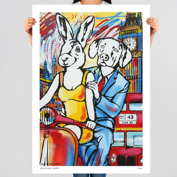 Holiday in London (Print)