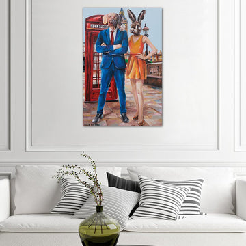 Hot London Lovers (Original Painting)