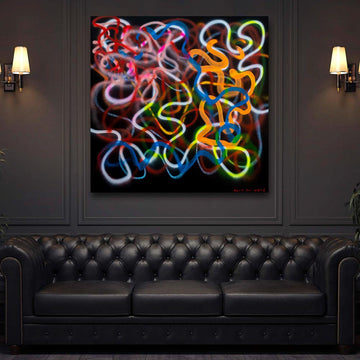 Brainwaves - Intrigued (Original Painting)