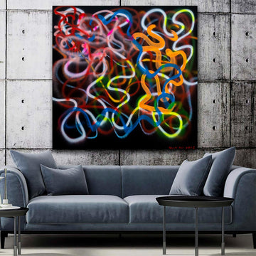 Brainwaves - Intrigued (Original Painting)