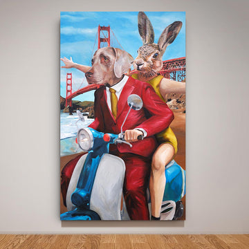 They Were Always on a Journey (Original Painting)