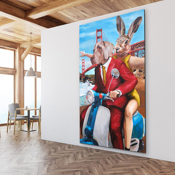 They Were Always on a Journey (Original Painting)