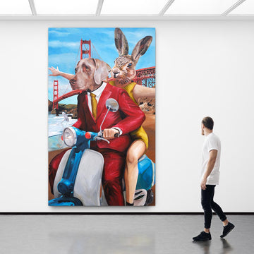 They Were Always on a Journey (Original Painting)