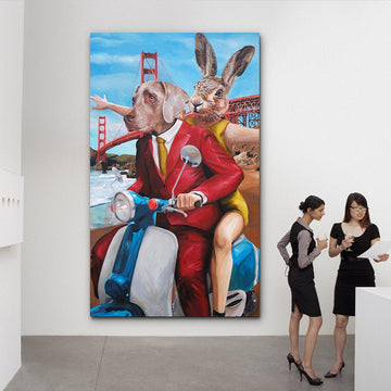 They Were Always on a Journey (Original Painting)