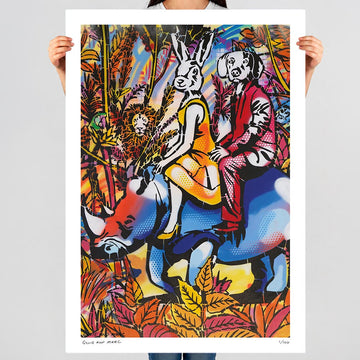 A Day in the Jungle (Print)