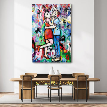 The forever kiss (Original Painting)