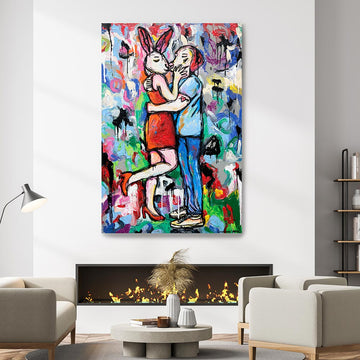 The forever kiss (Original Painting)