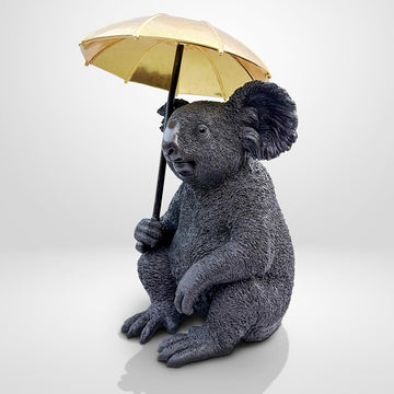 Koala Under Cover (Bronze Sculpture, Small)