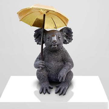 Koala Under Cover (Bronze Sculpture, Small)