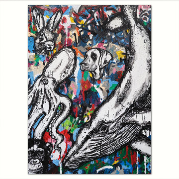 Legends of the Sea and Land (Original Painting)