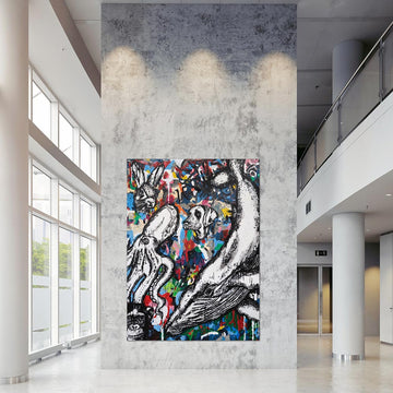 Legends of the Sea and Land (Original Painting)