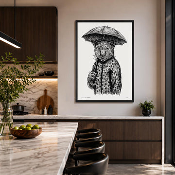 The Leopard Liked Singing in the Rain (Print)