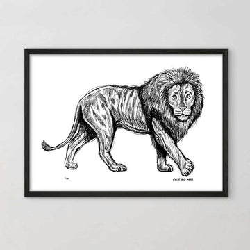 Lion Forever (Giclee Canvas Print)