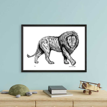 Lion Forever (Giclee Canvas Print)