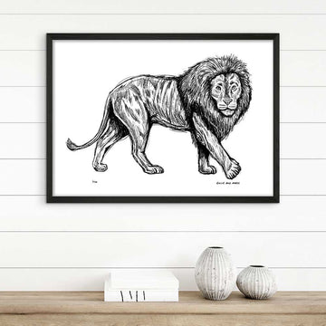 Lion Forever (Giclee Canvas Print)