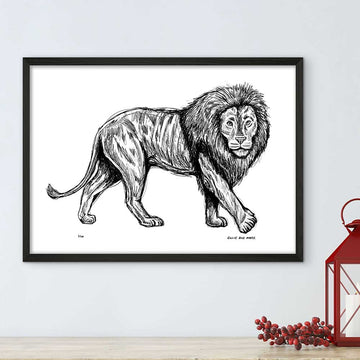 Lion Forever (Giclee Canvas Print)