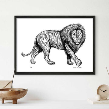 Lion Forever (Giclee Canvas Print)