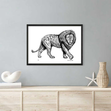 Lion Forever (Giclee Canvas Print)