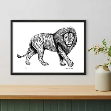 Lion Forever (Giclee Canvas Print)