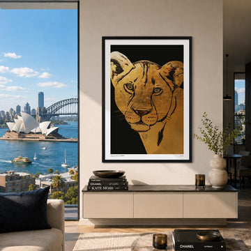 Elsa the Lioness (Print)