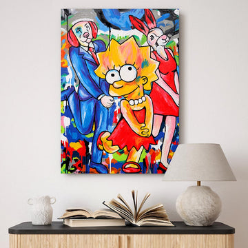 Having Fun with Lisa (Original Painting)