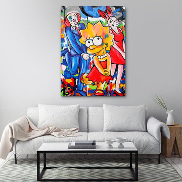 Having Fun with Lisa (Original Painting)