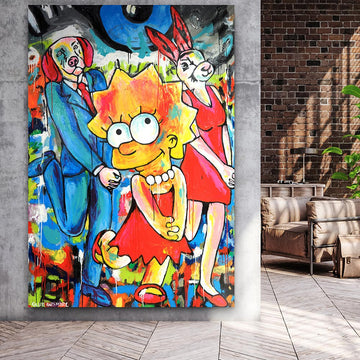 Lisa Was Their Bestie (Original Painting)