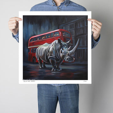 Rhino Live (Print)