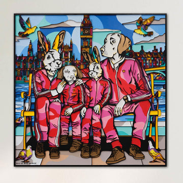 London Was Home Sweet Home (Original Painting)