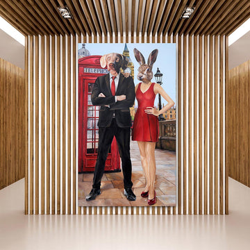 They Were Proud to Be Themselves (Original Painting)