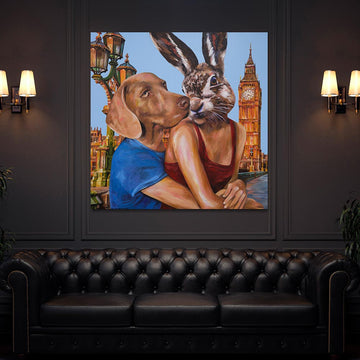 London Lovers Forever (Original Painting)