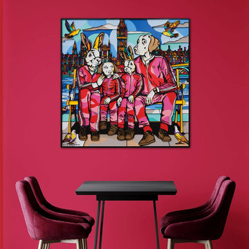 London Was Home Sweet Home (Original Painting)