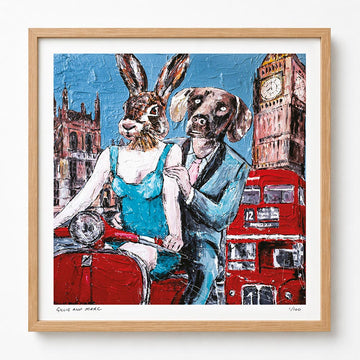 They Thought There Was No Place on Earth Like London (Print)