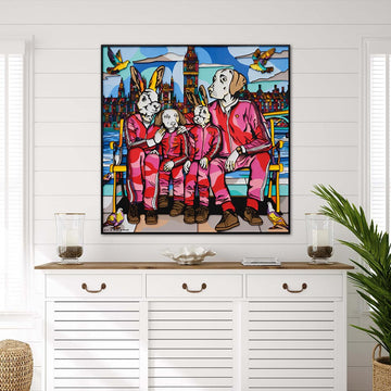 London Was Home Sweet Home (Original Painting)