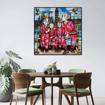 London Was Home Sweet Home (Original Painting)