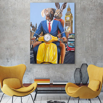 London Holidays (Original Painting)