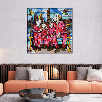 London Was Home Sweet Home (Original Painting)