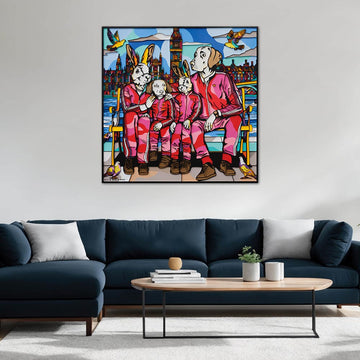 London Was Home Sweet Home (Original Painting)