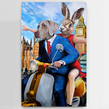 London Was Calling and They Answered (Original Painting)