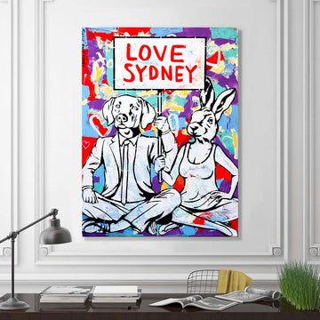 They Loved Sydney (Original Painting)