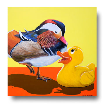Love duck (Original Painting)