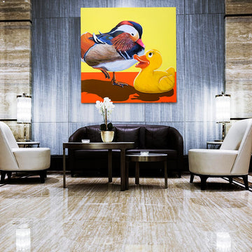 Love duck (Original Painting)